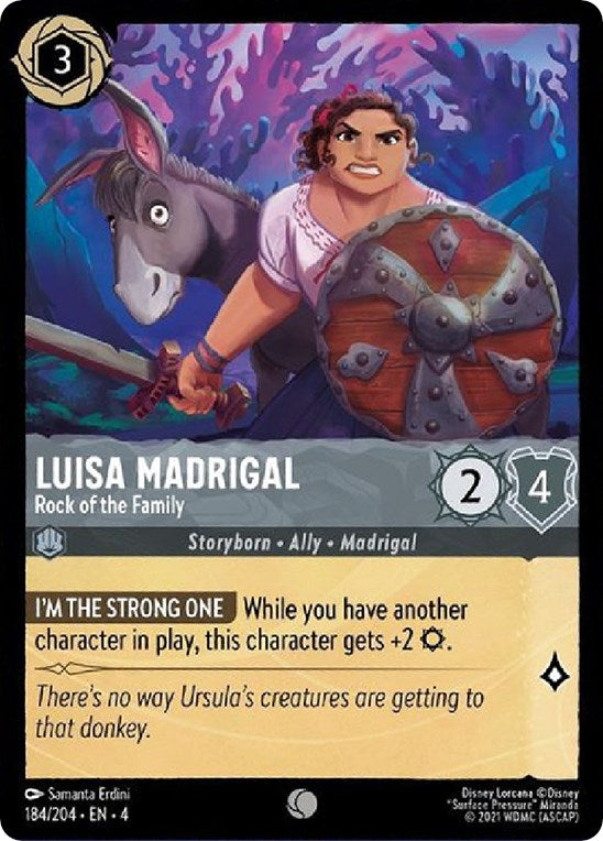 Luisa Madrigal - Rock of the Family (184/204) [Ursula's Return] | Arkham Games and Comics