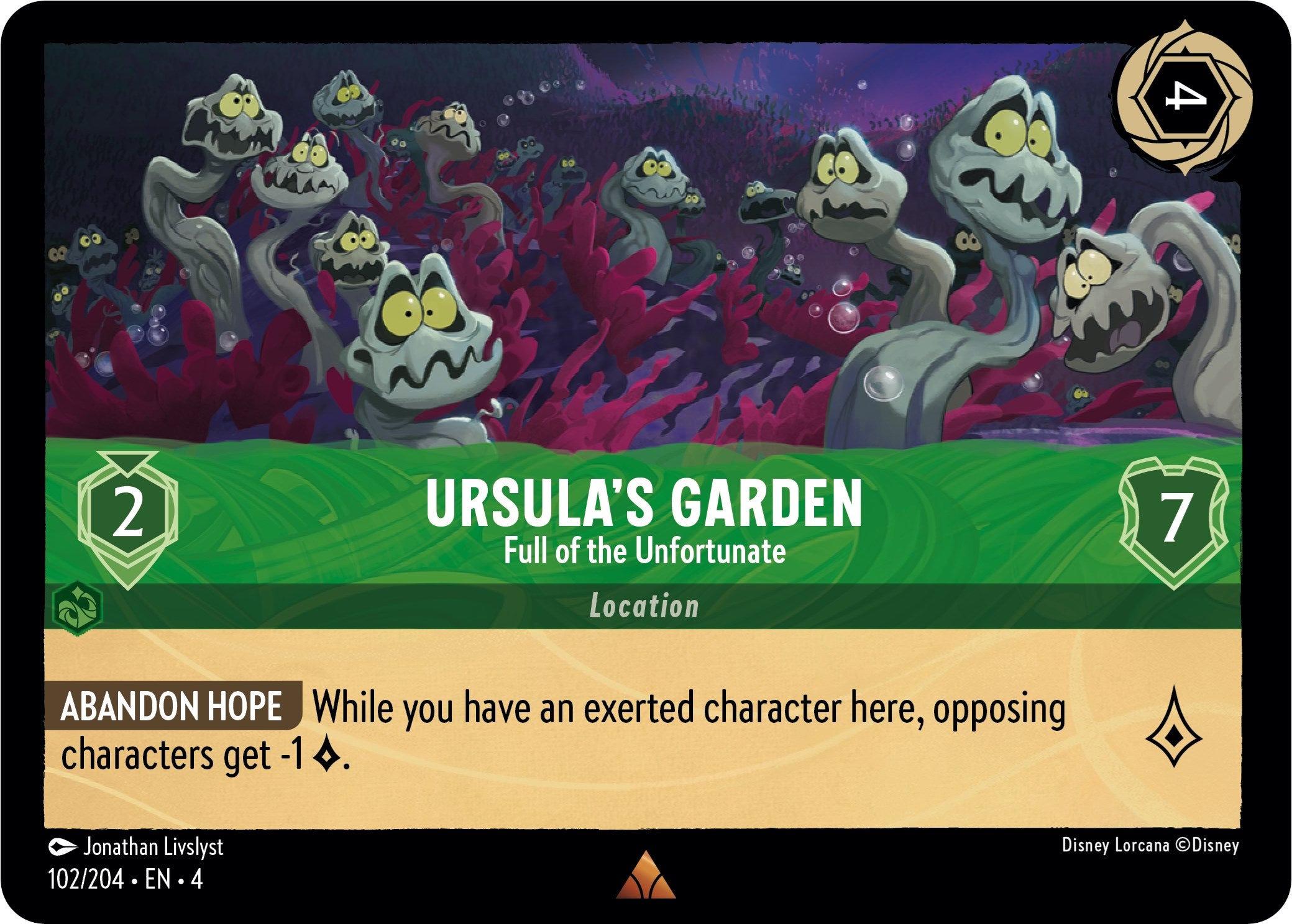 Ursula's Garden - Full of the Unfortunate (102/204) [Ursula's Return] | Arkham Games and Comics