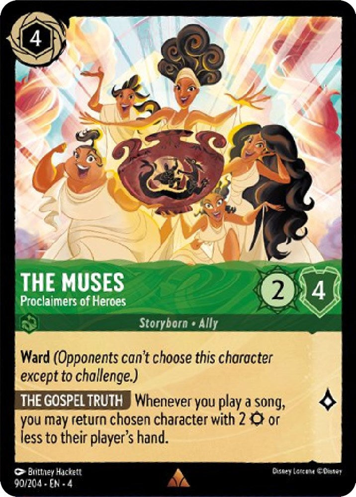 The Muses - Proclaimers of Heroes (90/204) [Ursula's Return] | Arkham Games and Comics