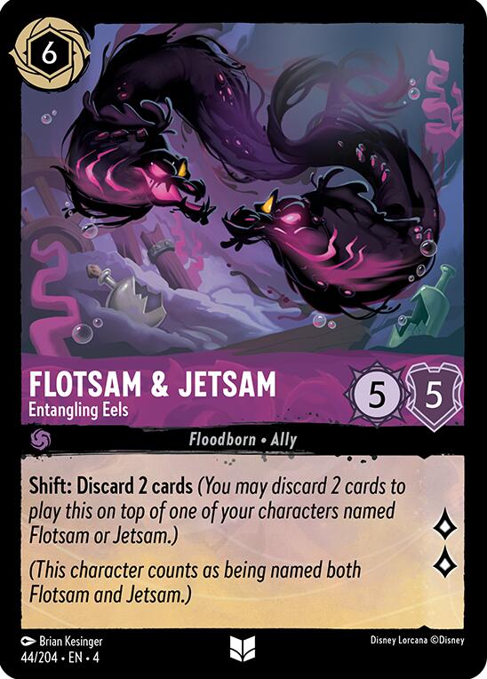 Flotsam & Jetsam - Entangling Eels (44/204) [Ursula's Return] | Arkham Games and Comics