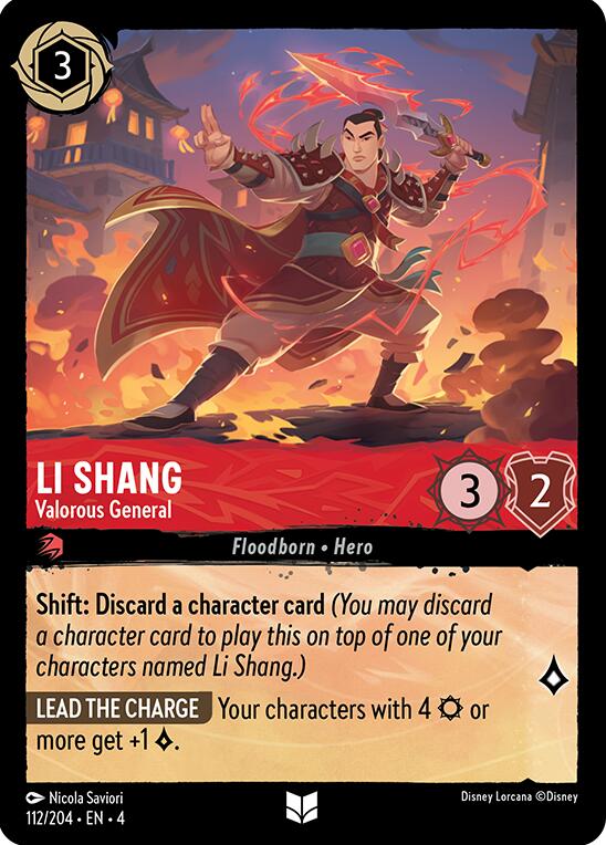 Li Shang - Valorous General (112/204) [Ursula's Return] | Arkham Games and Comics