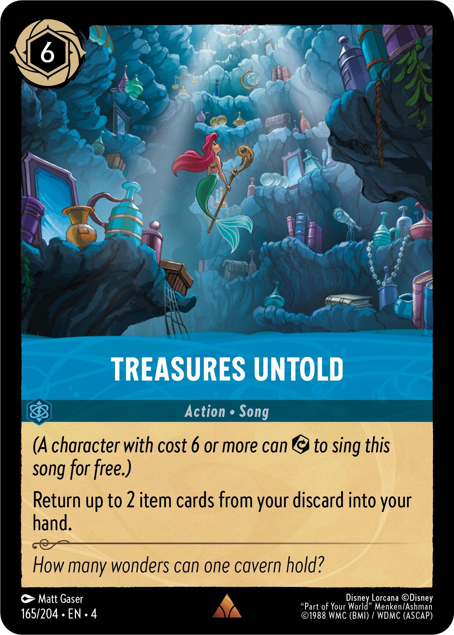 Treasures Untold (165/204) [Ursula's Return] | Arkham Games and Comics