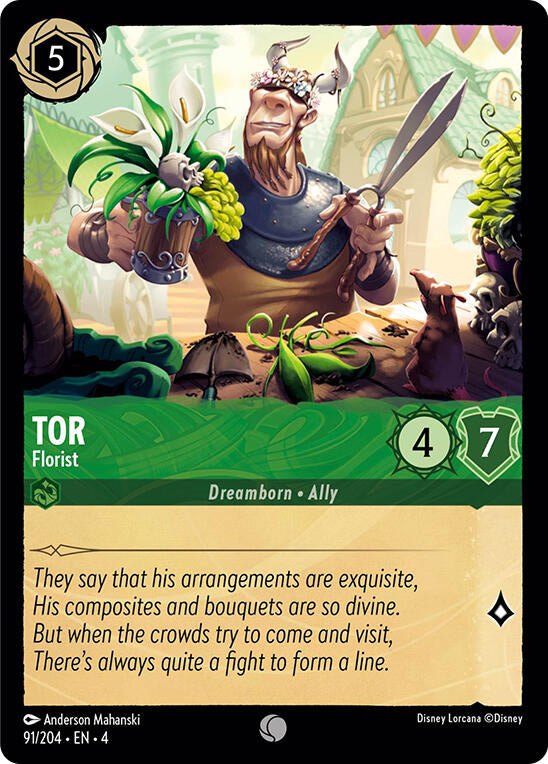 Tor - Florist (91/204) [Ursula's Return] | Arkham Games and Comics