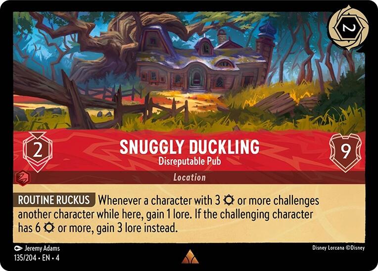 Snuggly Duckling - Disreputable Pub (135/204) [Ursula's Return] | Arkham Games and Comics