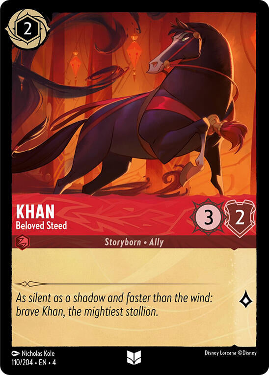 Khan - Beloved Steed (110/204) [Ursula's Return] | Arkham Games and Comics