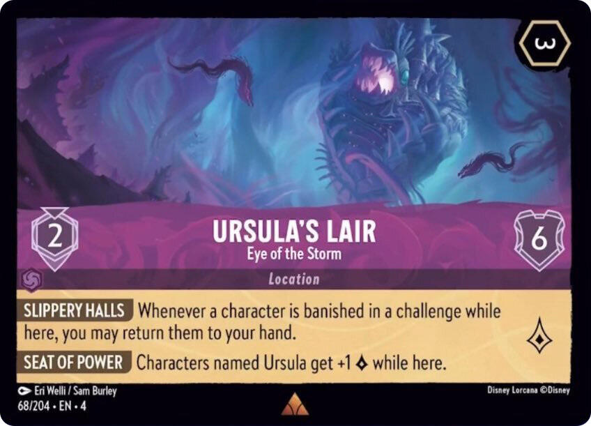 Ursula's Lair - Eye of the Storm (68/204) [Ursula's Return] | Arkham Games and Comics