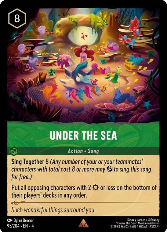 Under the Sea (95/204) [Ursula's Return] | Arkham Games and Comics