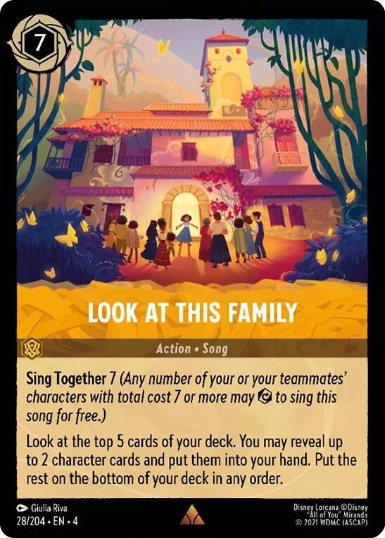 Look at this Family (28/204) [Ursula's Return] | Arkham Games and Comics