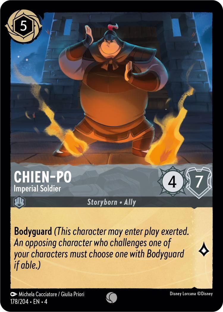 Chien-Po - Imperial Soldier (178/204) [Ursula's Return] | Arkham Games and Comics