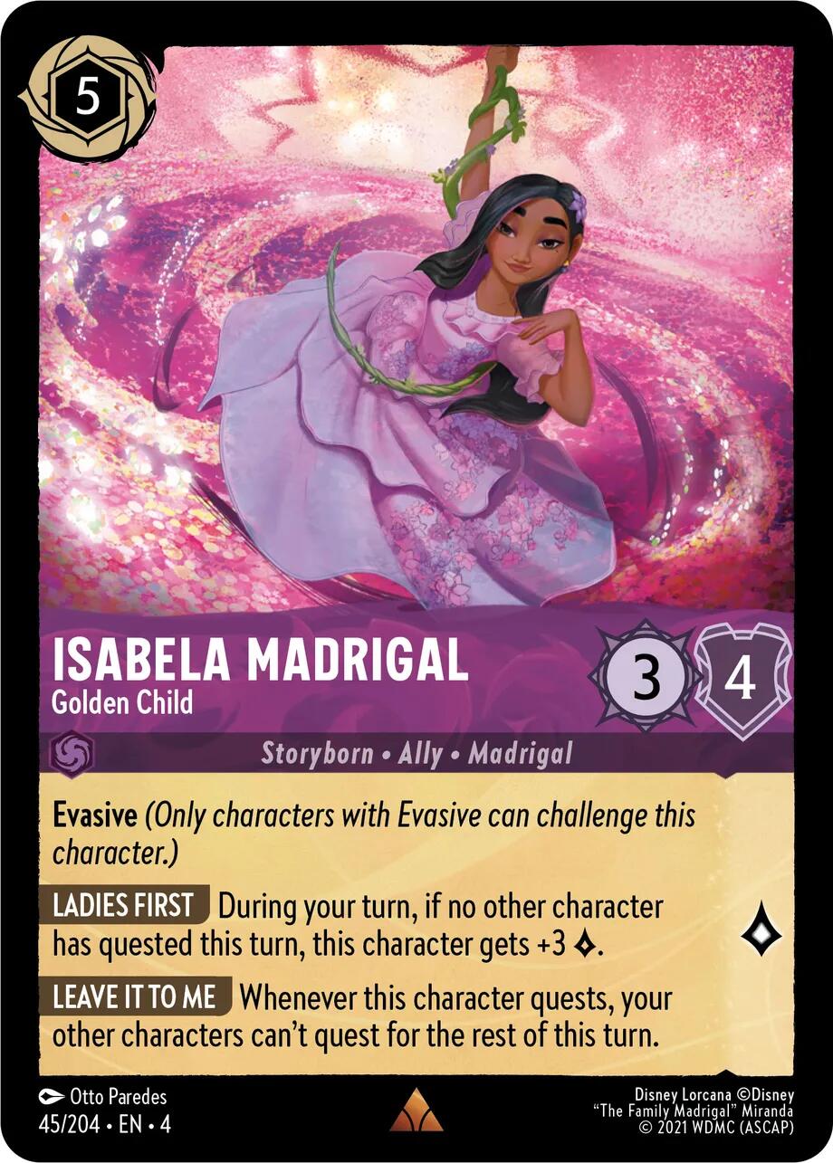 Isabella Madrigal - Golden Child (45/204) [Ursula's Return] | Arkham Games and Comics