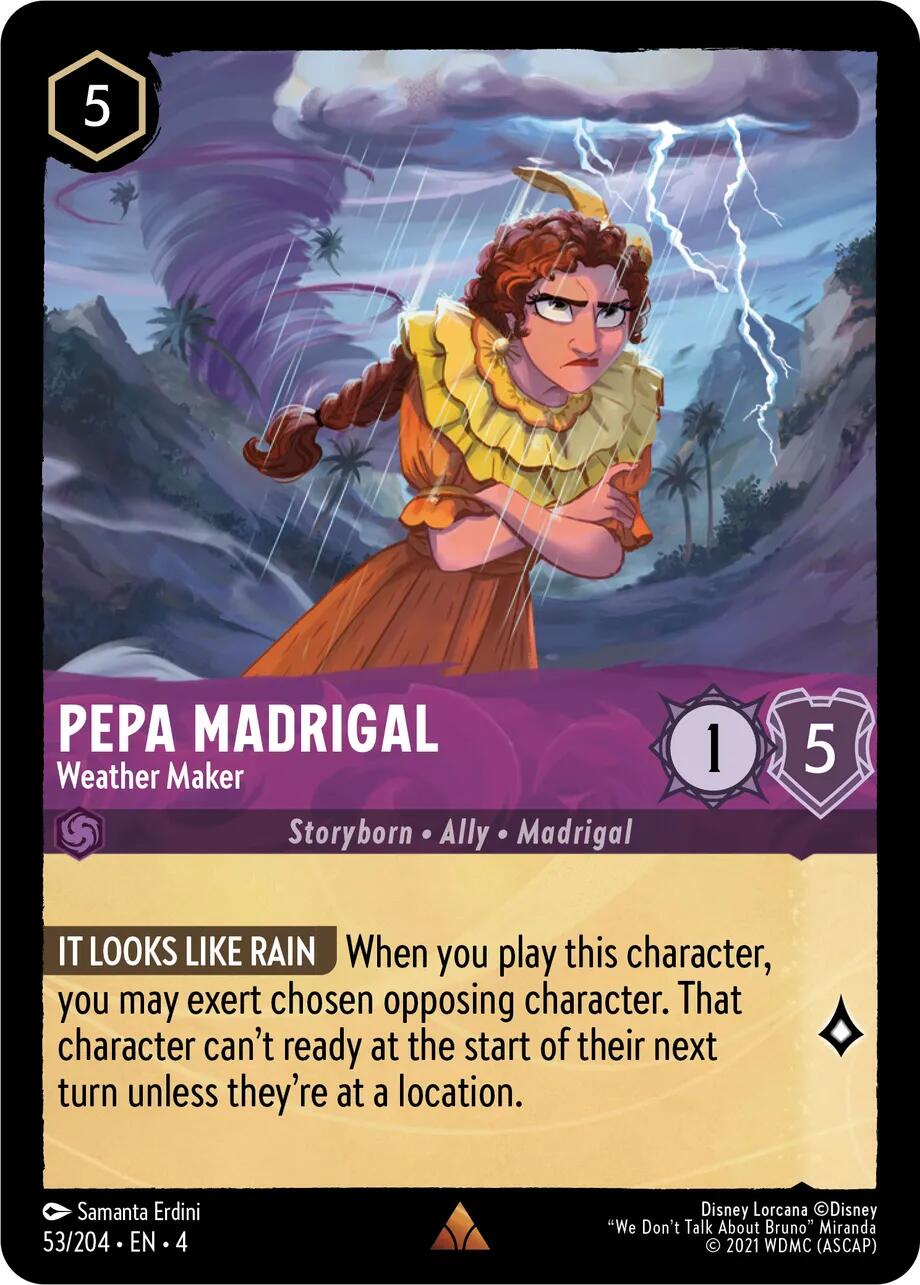 Pepa Madrigal - Weather Maker (53/204) [Ursula's Return] | Arkham Games and Comics