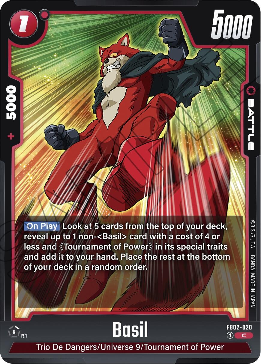 Basil [Blazing Aura] | Arkham Games and Comics