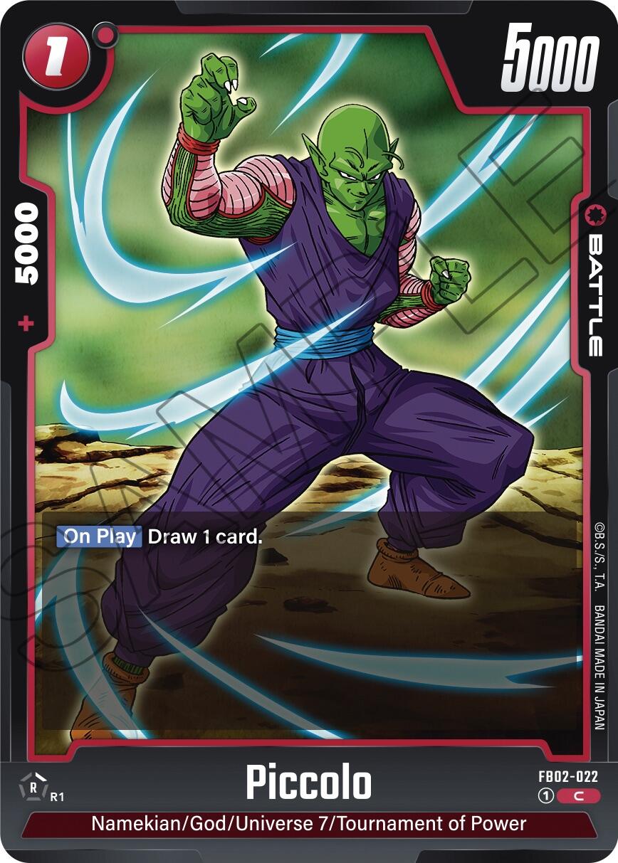 Piccolo (FB02-022) [Blazing Aura] | Arkham Games and Comics