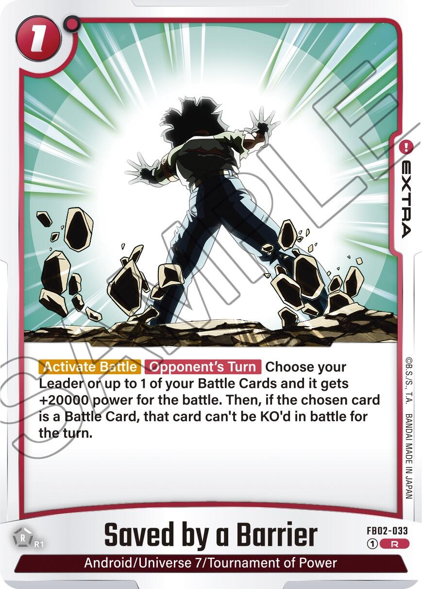 Saved by a Barrier [Blazing Aura] | Arkham Games and Comics