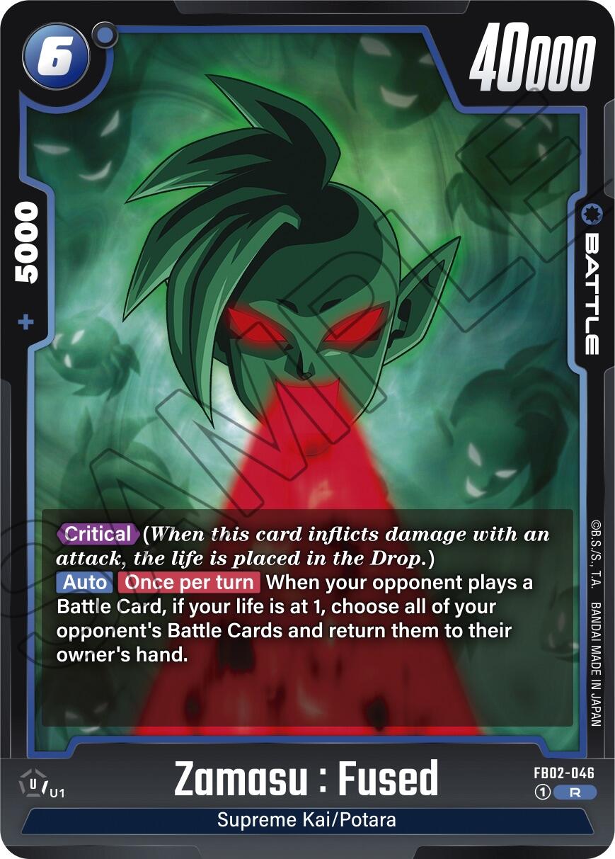 Zamasu : Fused (FB02-046) [Blazing Aura] | Arkham Games and Comics