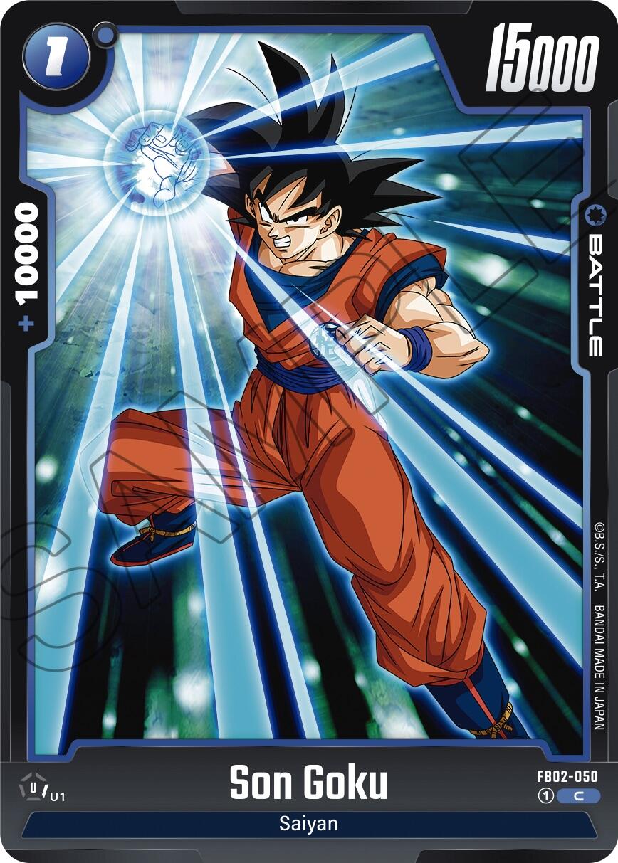 Son Goku (FB02-050) [Blazing Aura] | Arkham Games and Comics