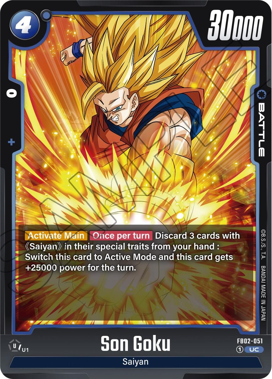 Son Goku (FB02-051) [Blazing Aura] | Arkham Games and Comics