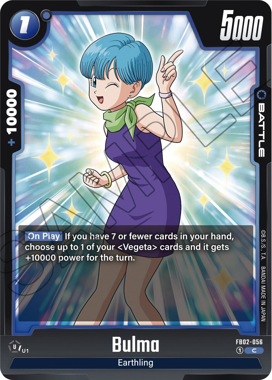 Bulma (FB02-056) [Blazing Aura] | Arkham Games and Comics