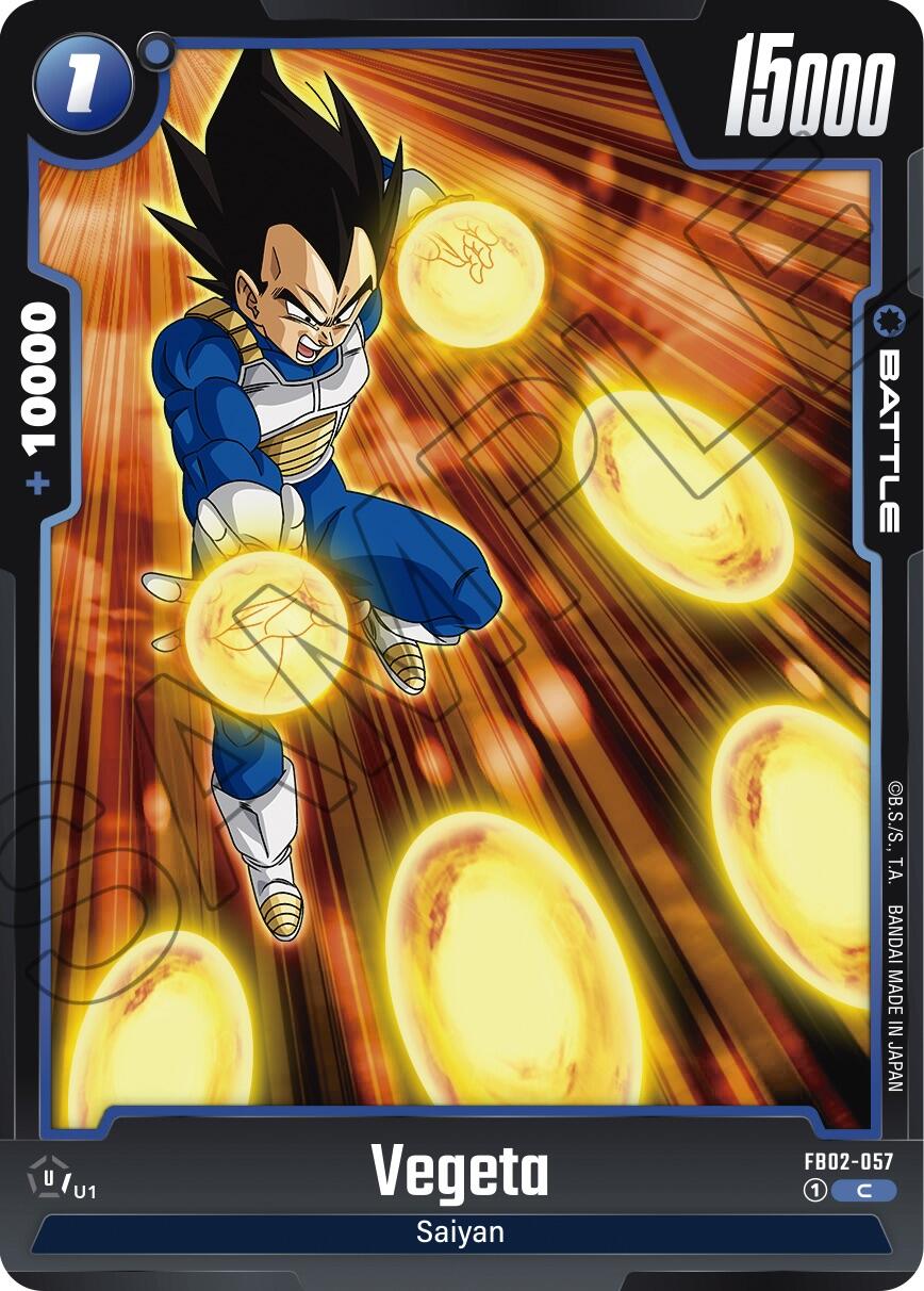 Vegeta (FB02-057) [Blazing Aura] | Arkham Games and Comics