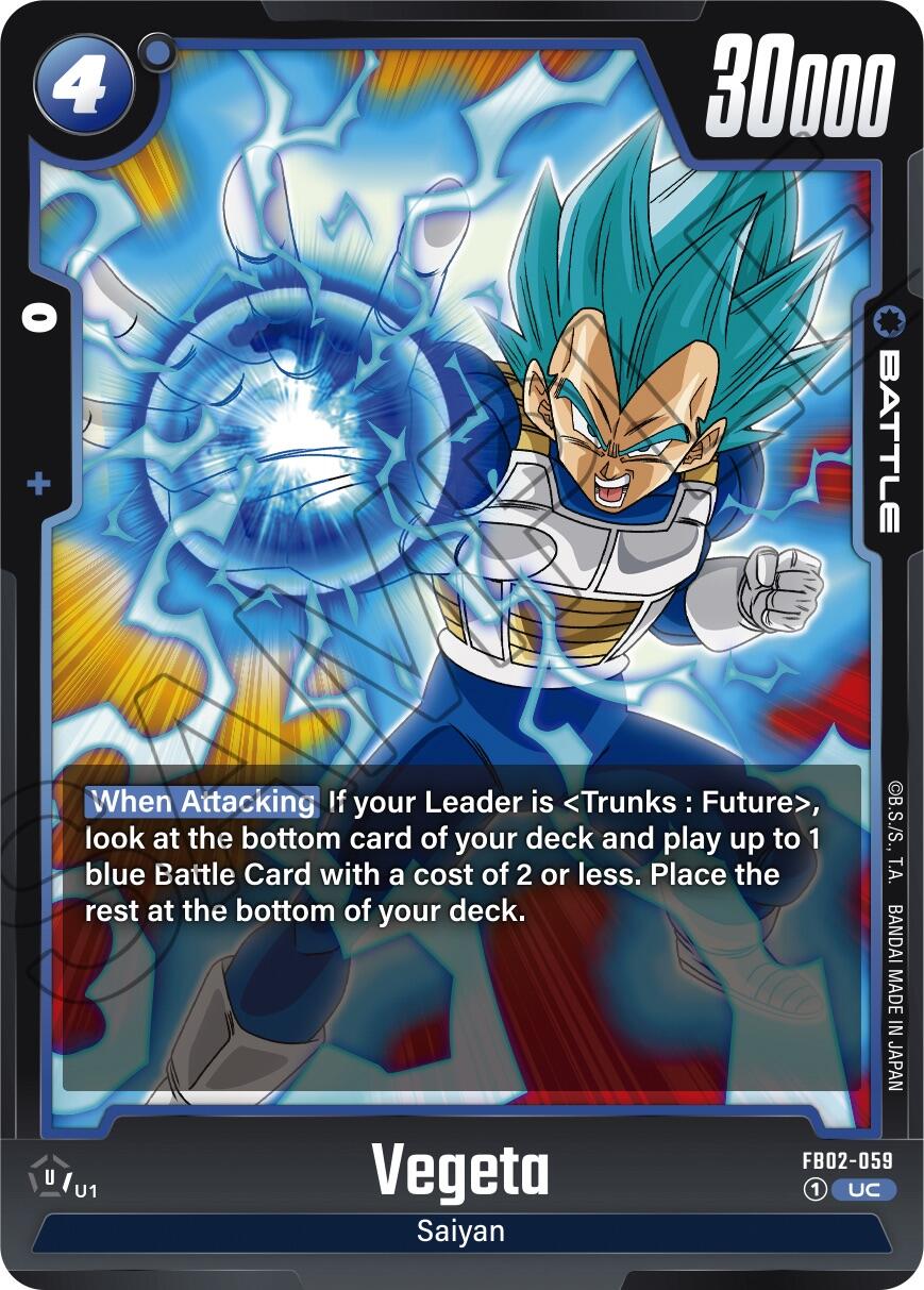 Vegeta (FB02-059) [Blazing Aura] | Arkham Games and Comics