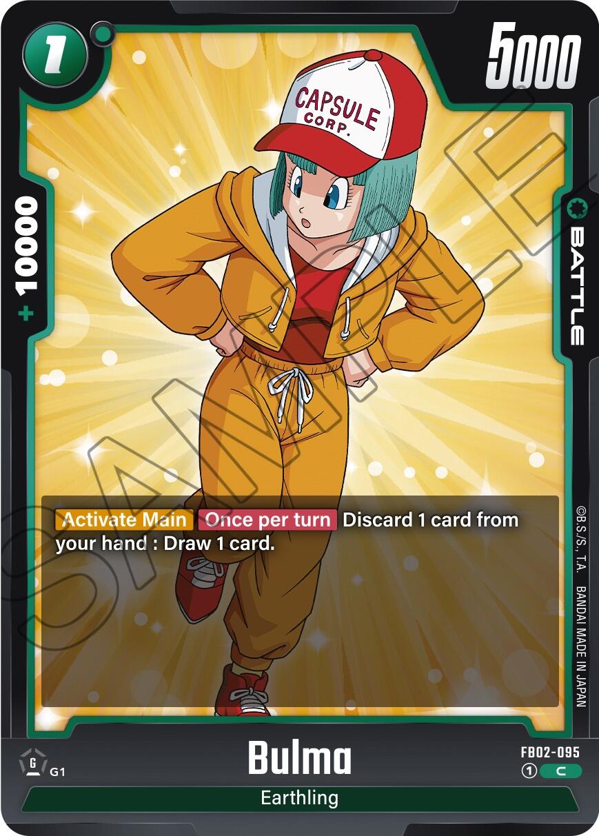 Bulma (FB02-095) [Blazing Aura] | Arkham Games and Comics