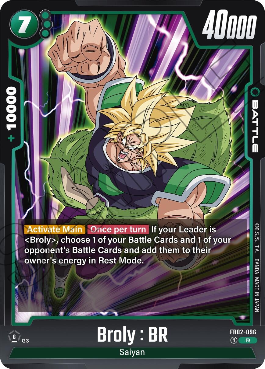 Broly : BR [Blazing Aura] | Arkham Games and Comics