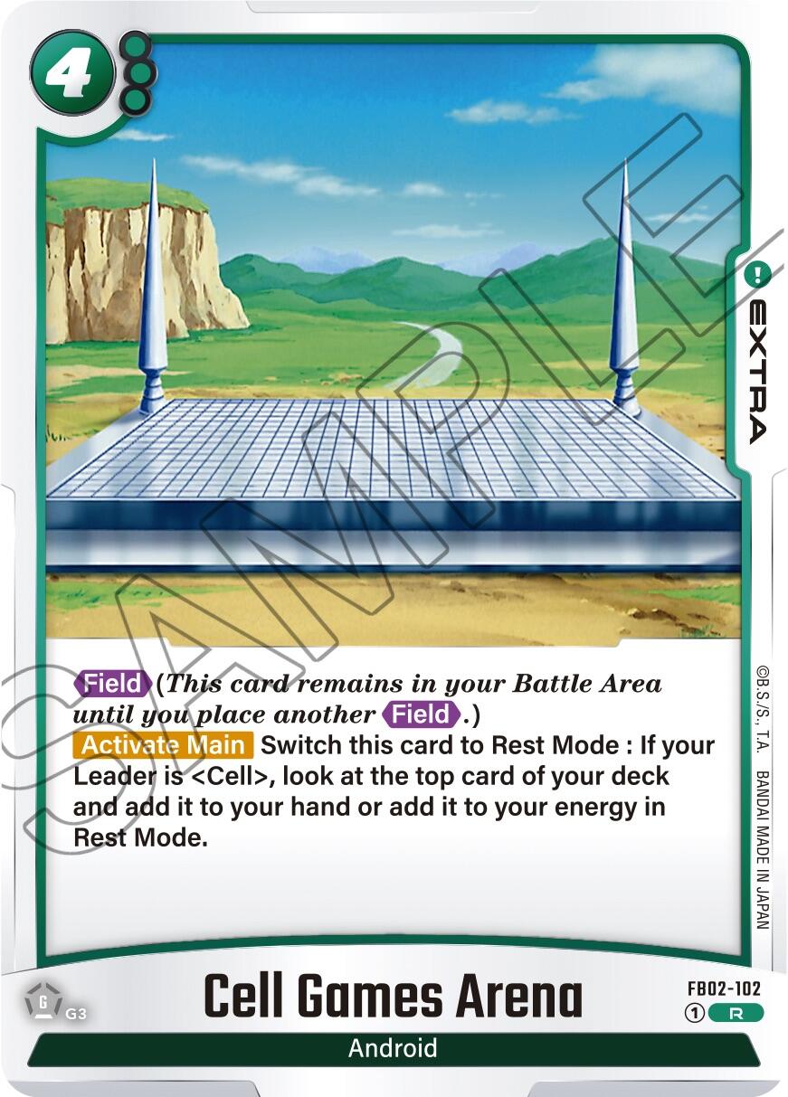 Cell Games Arena [Blazing Aura] | Arkham Games and Comics