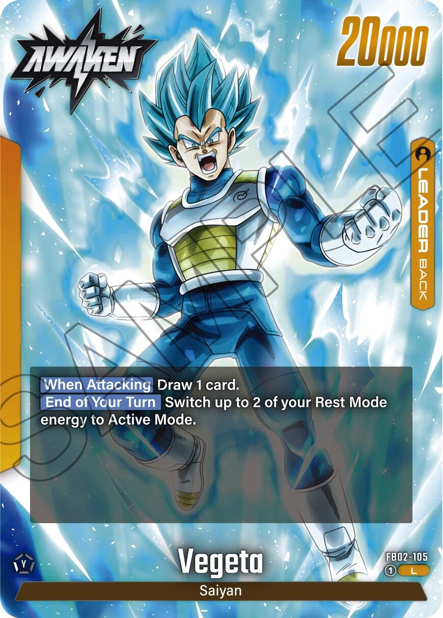 Vegeta (FB02-105) [Blazing Aura] | Arkham Games and Comics