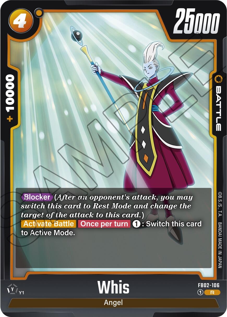 Whis (FB02-106) [Blazing Aura] | Arkham Games and Comics