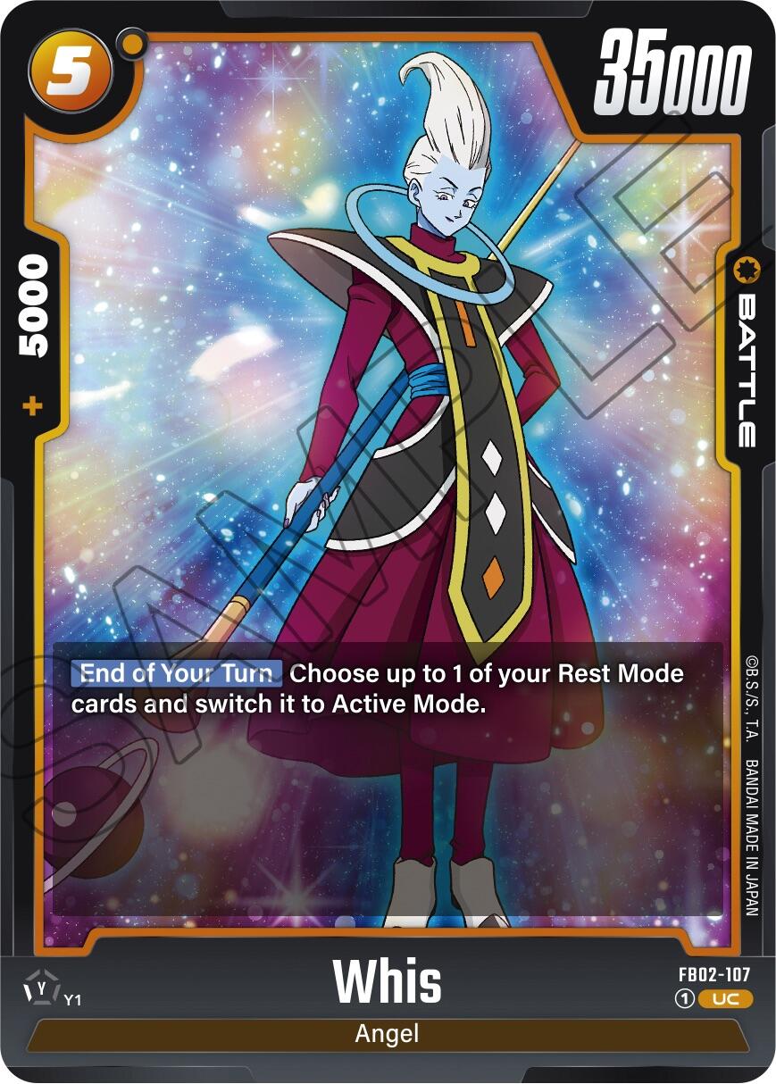 Whis (FB02-107) [Blazing Aura] | Arkham Games and Comics