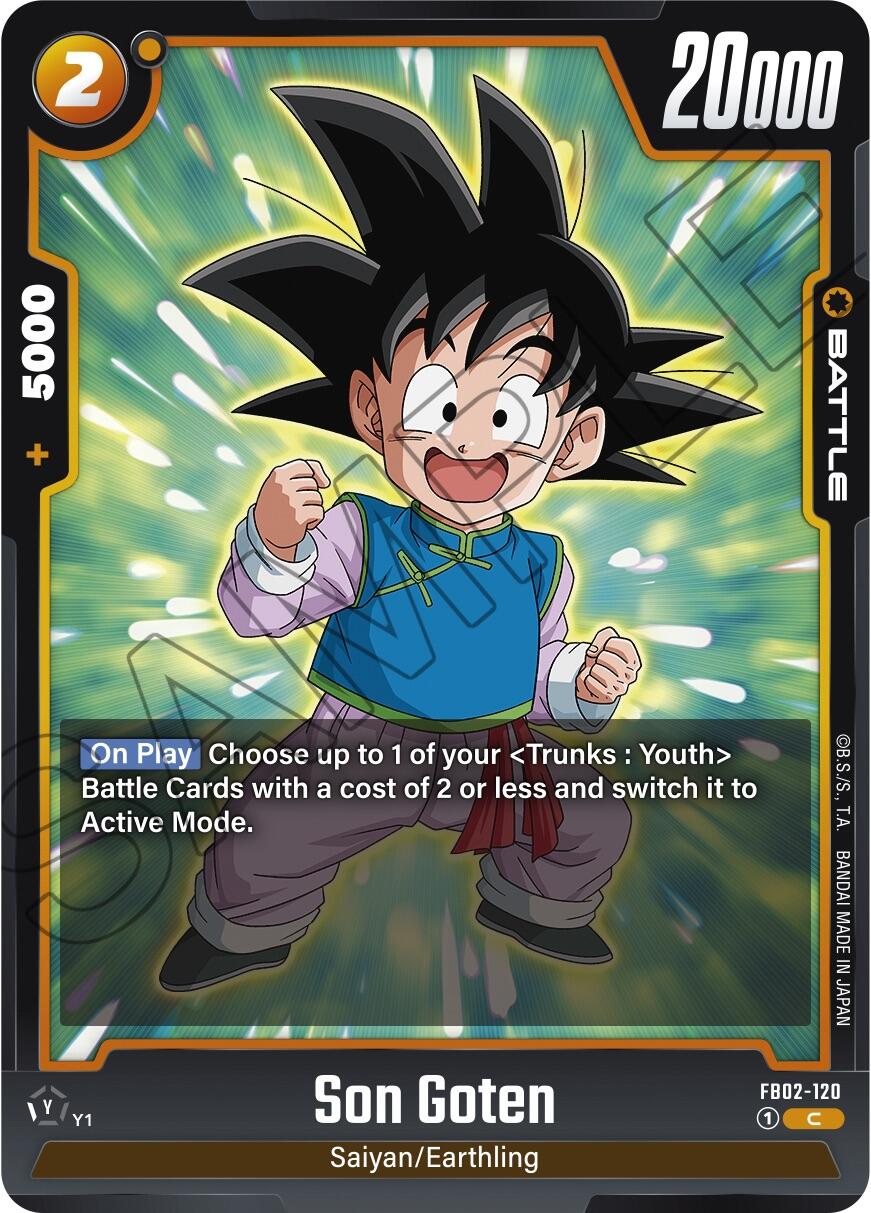 Son Goten (FB02-120) [Blazing Aura] | Arkham Games and Comics