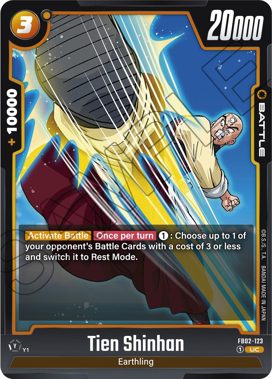 Tien Shinhan (FB02-123) [Blazing Aura] | Arkham Games and Comics