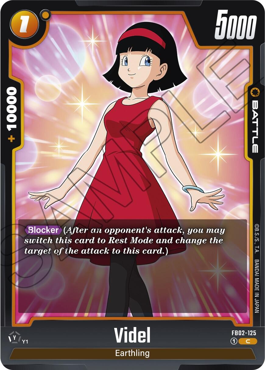 Videl (FB02-125) [Blazing Aura] | Arkham Games and Comics