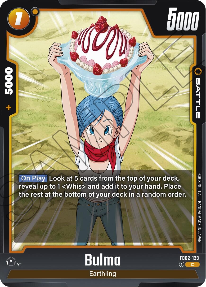 Bulma (FB02-129) [Blazing Aura] | Arkham Games and Comics