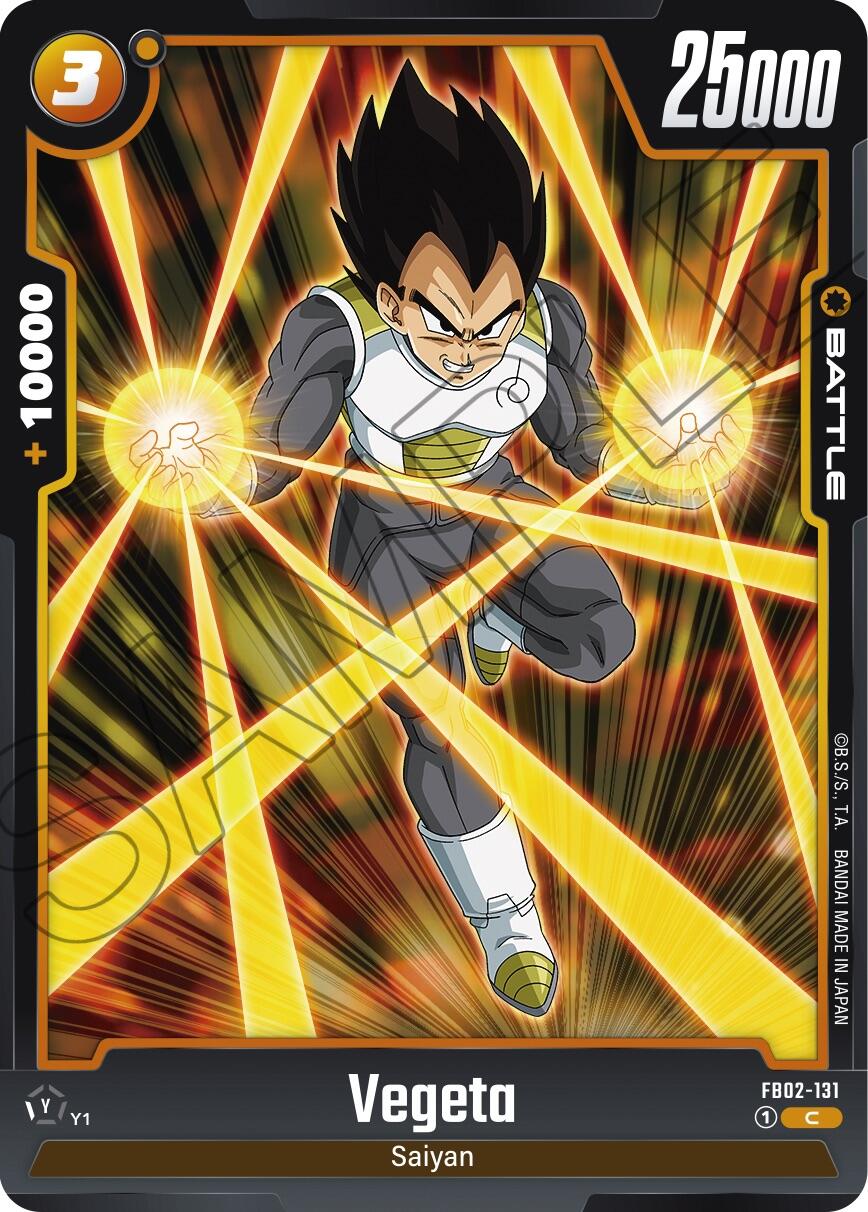 Vegeta (FB02-131) [Blazing Aura] | Arkham Games and Comics