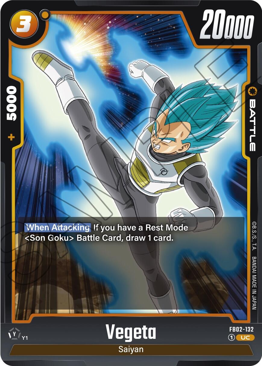 Vegeta (FB02-132) [Blazing Aura] | Arkham Games and Comics