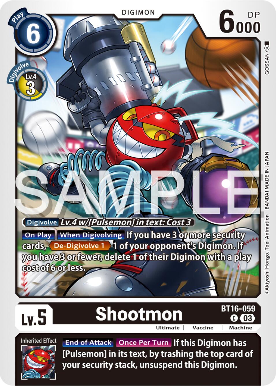 Shootmon [BT16-059] [Beginning Observer] | Arkham Games and Comics