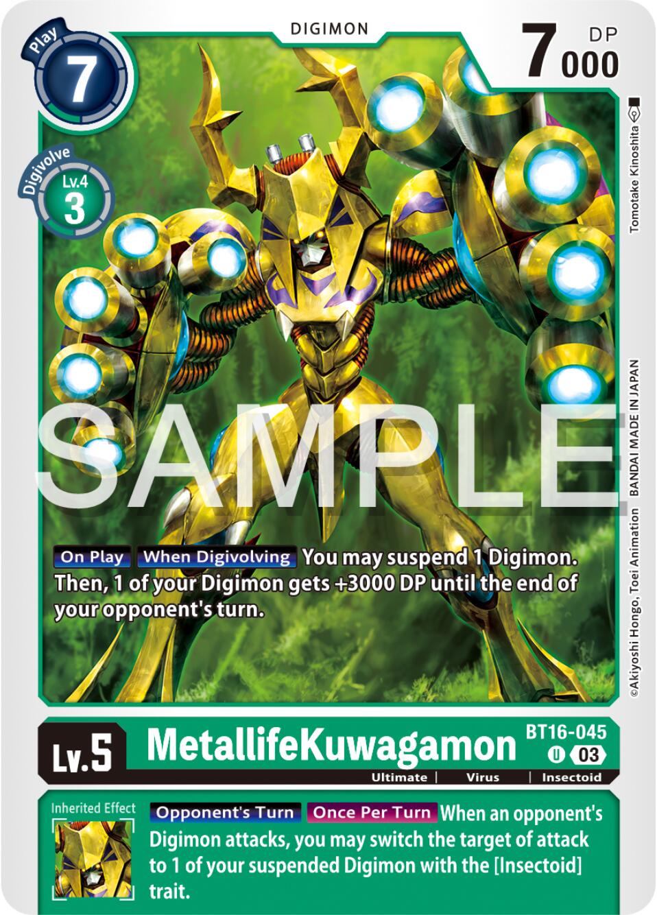 MetallifeKuwagamon [BT16-045] [Beginning Observer] | Arkham Games and Comics