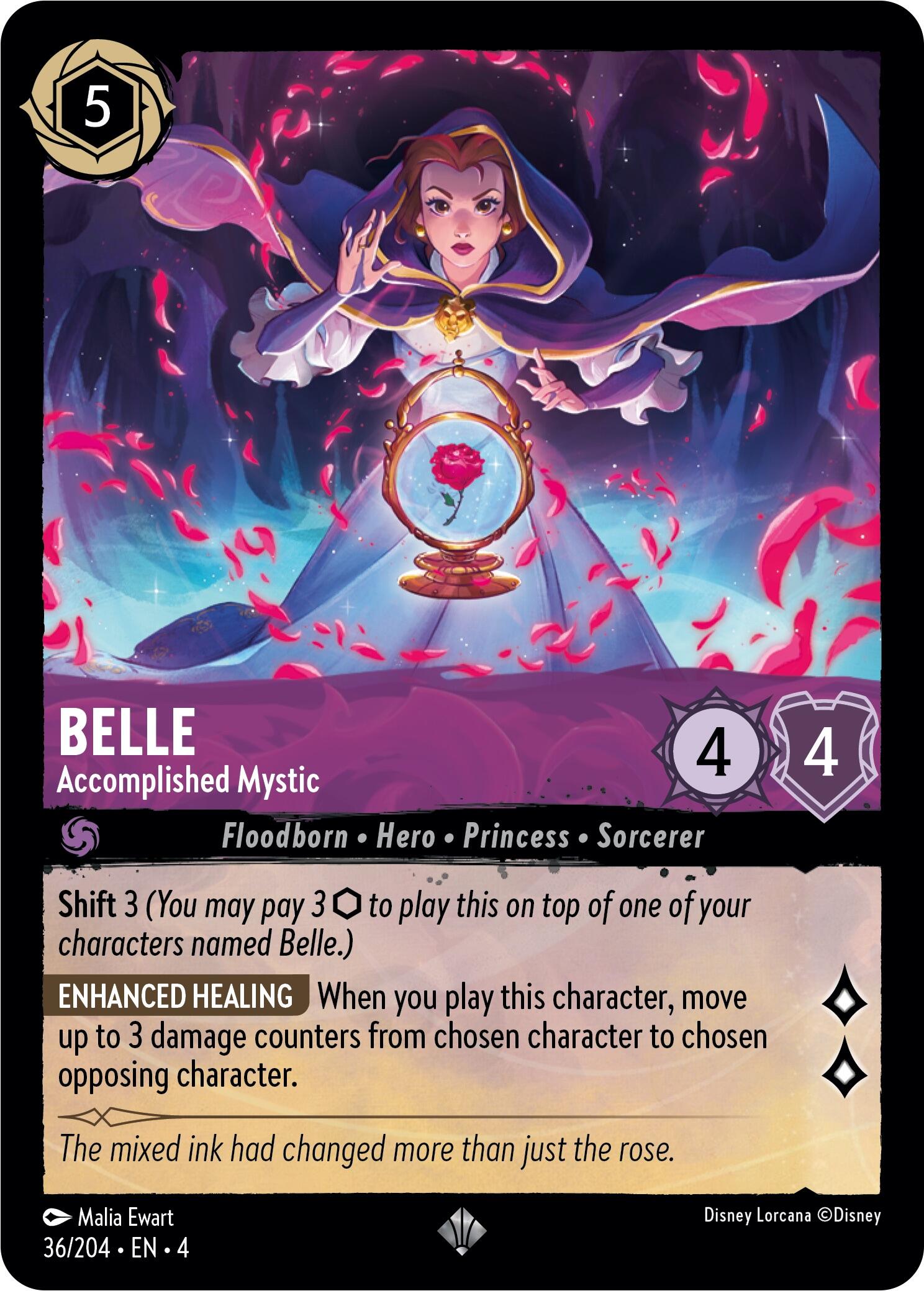 Belle - Accomplished Mystic (36/204) [Ursula's Return] | Arkham Games and Comics
