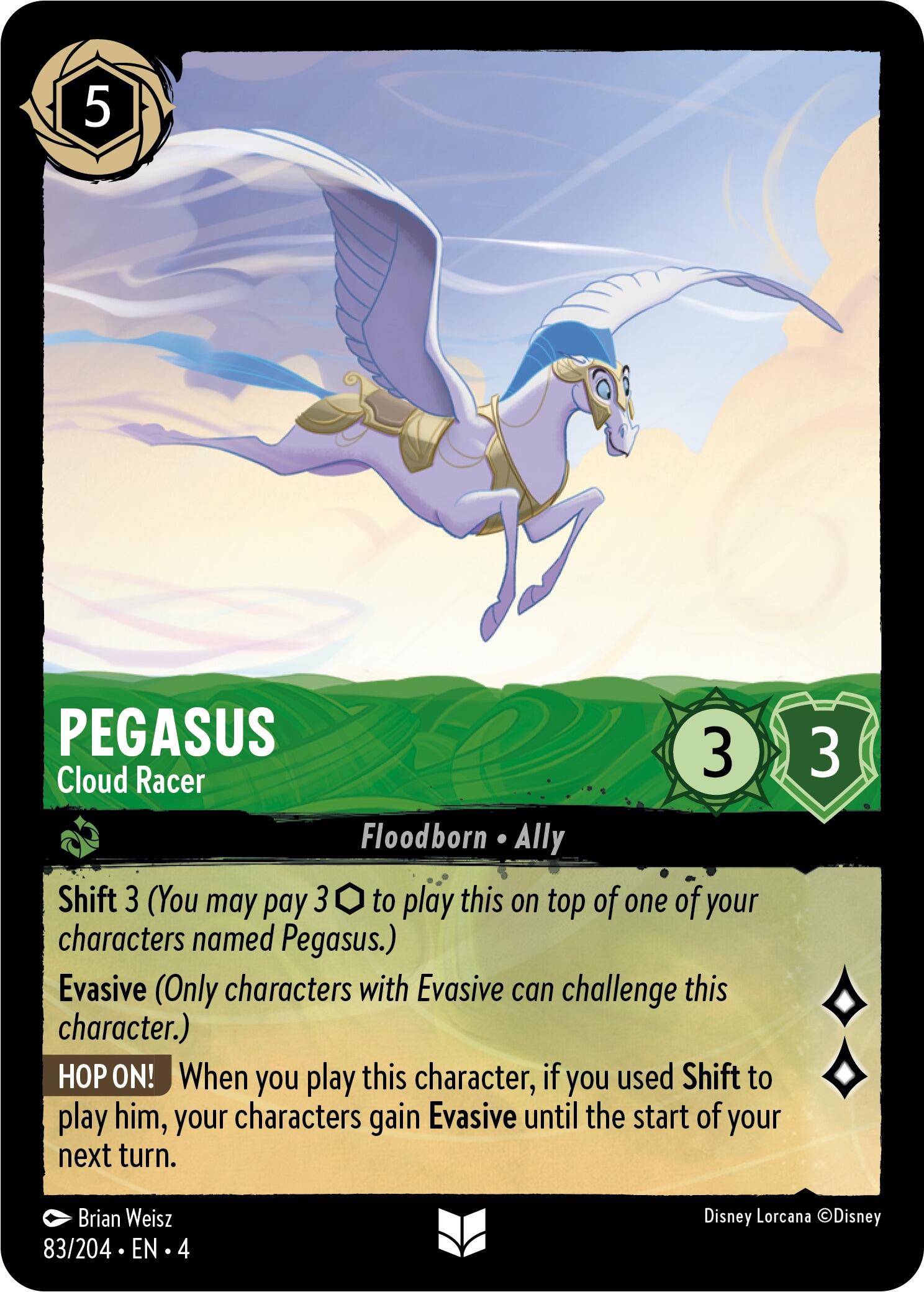 Pegasus - Cloud Racer (83/204) [Ursula's Return] | Arkham Games and Comics