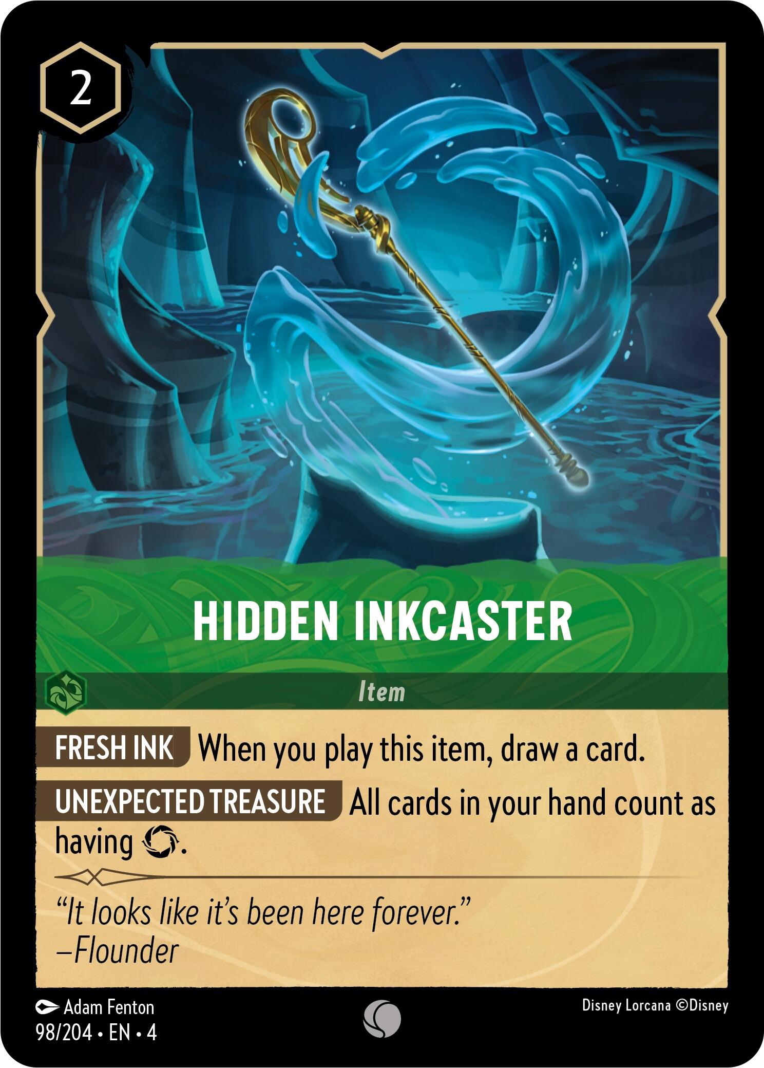 Hidden Inkcaster (98/204) [Ursula's Return] | Arkham Games and Comics