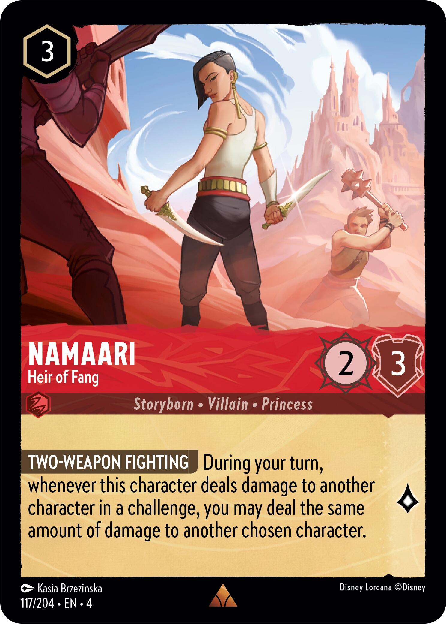 Namaari - Heir of Fang (117/204) [Ursula's Return] | Arkham Games and Comics