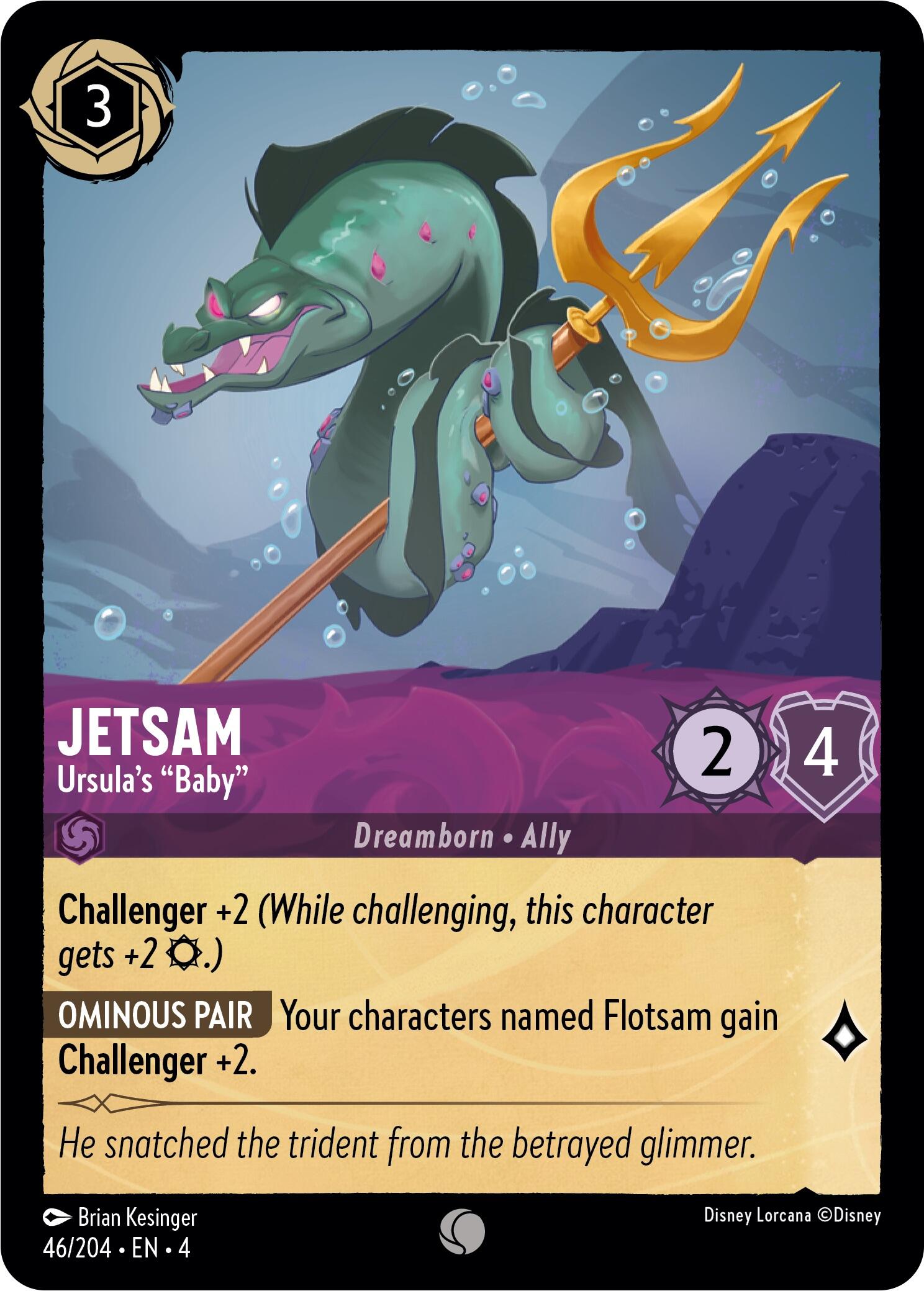 Jetsam - Ursula's "Baby" (46/204) [Ursula's Return] | Arkham Games and Comics