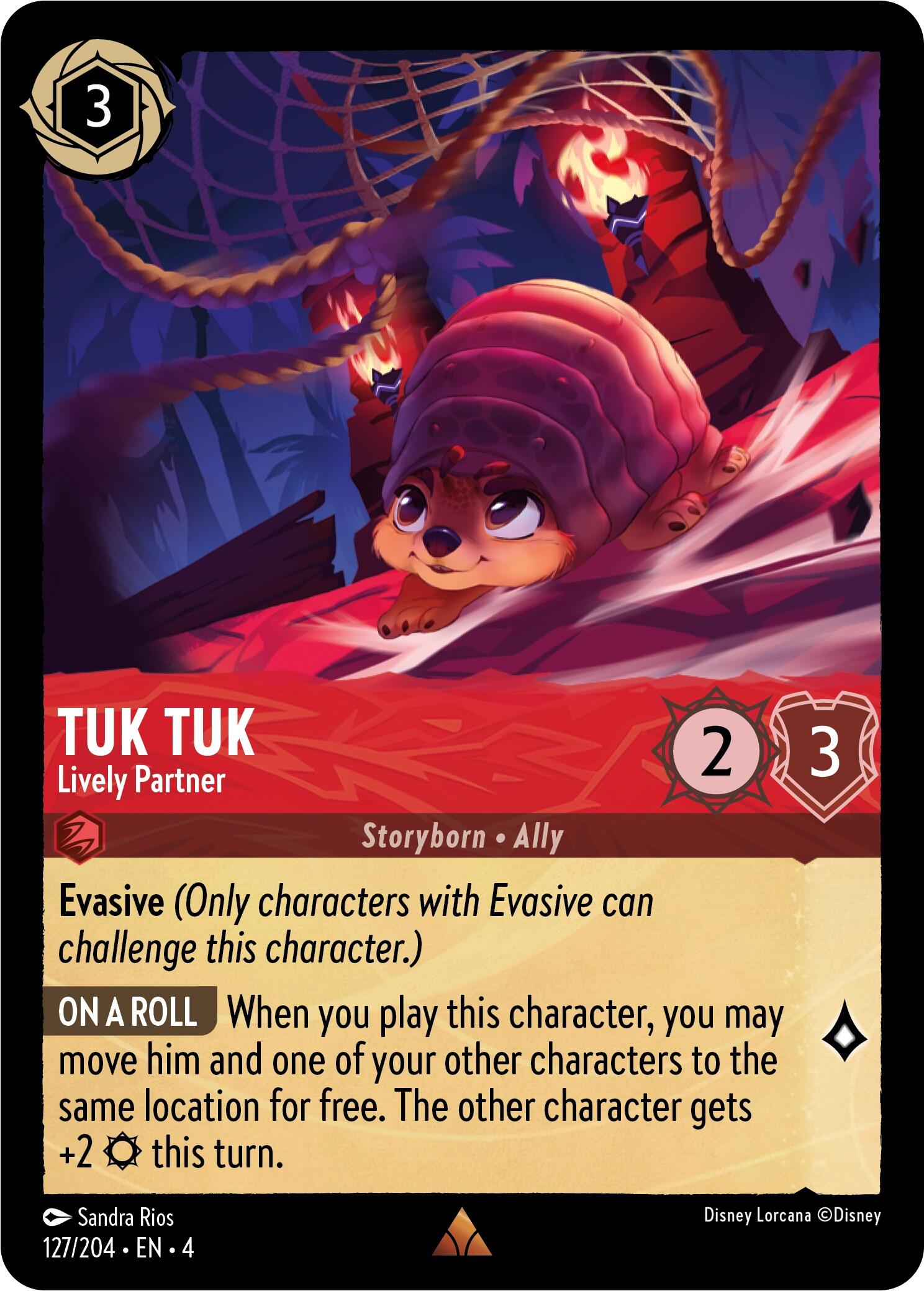 Tuk Tuk - Lively Partner (127/204) [Ursula's Return] | Arkham Games and Comics