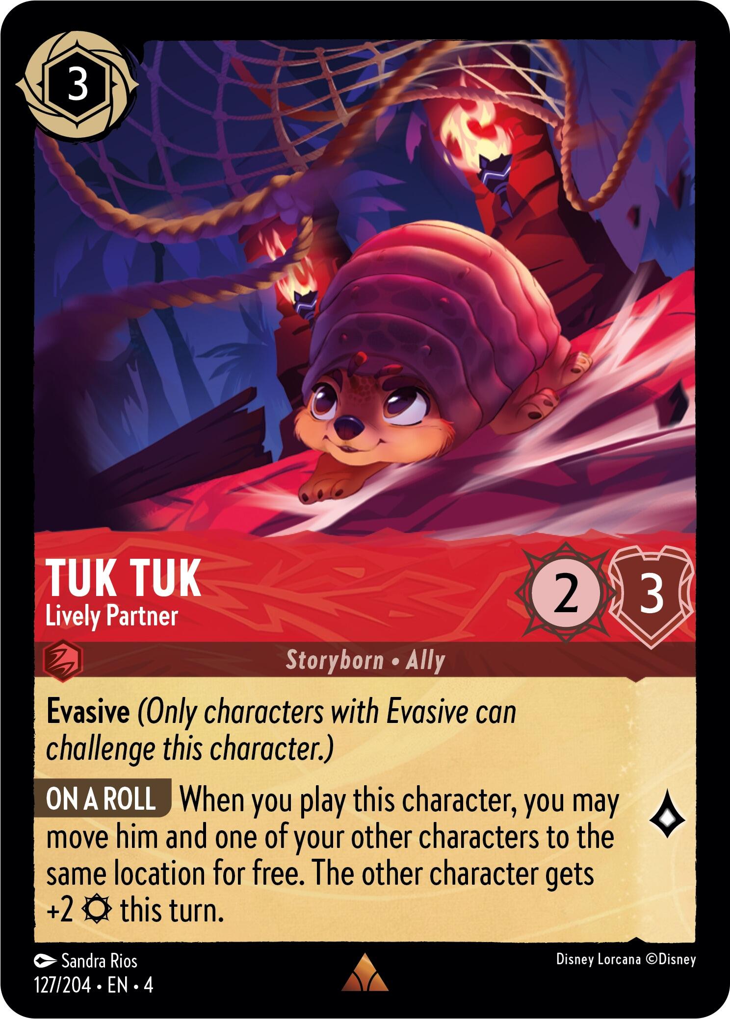 Tuk Tuk - Lively Partner (127/204) [Ursula's Return] | Arkham Games and Comics