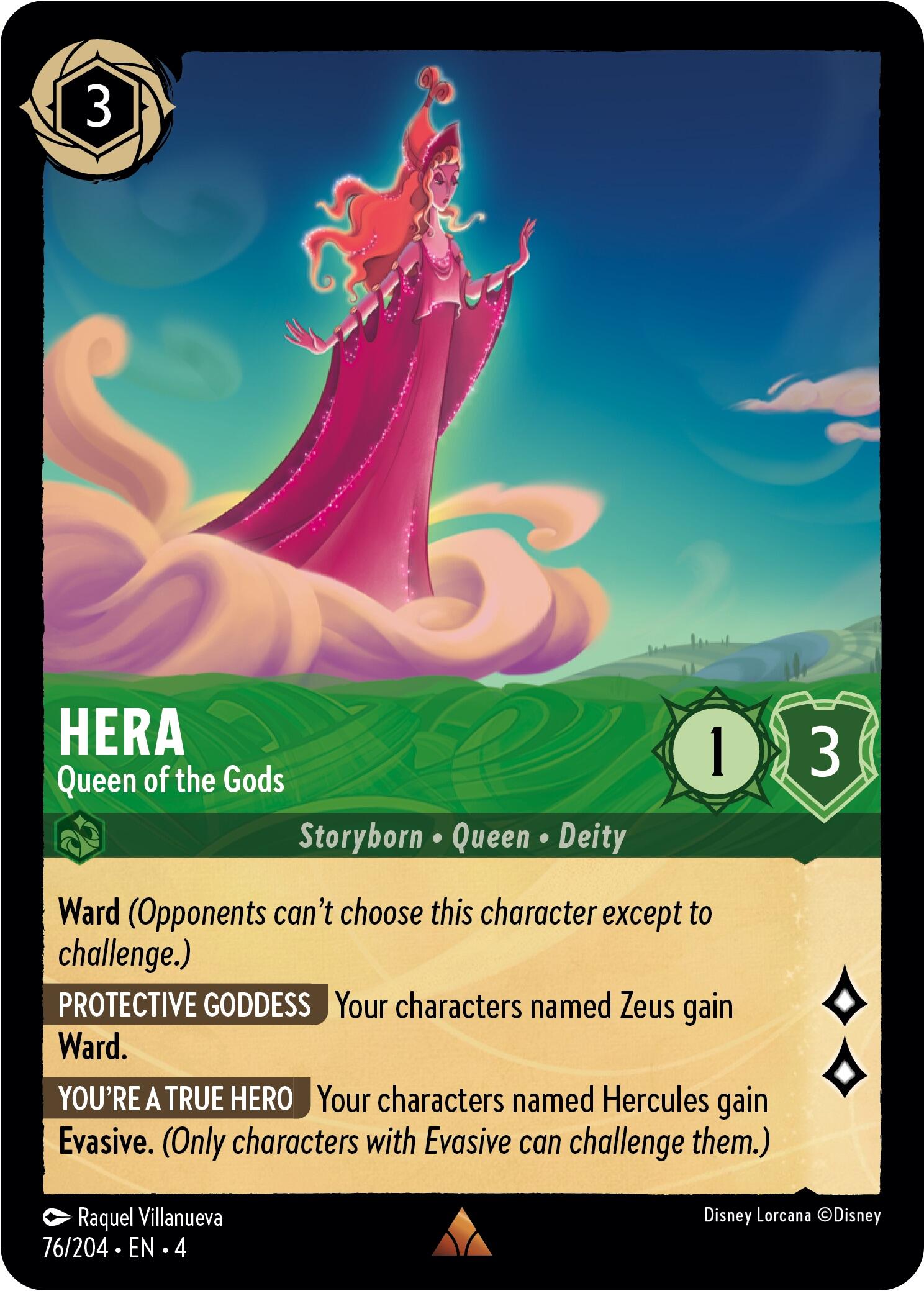 Hera - Queen of the Gods (76/204) [Ursula's Return] | Arkham Games and Comics