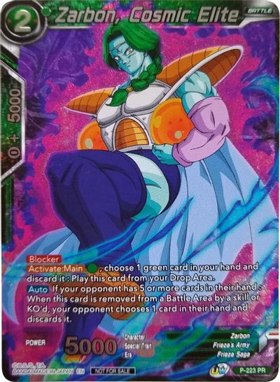 Zarbon, Cosmic Elite (Player's Choice) (P-223) [Promotion Cards] | Arkham Games and Comics