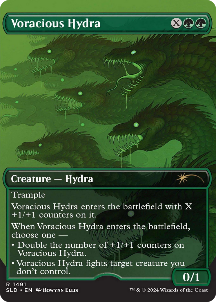 Voracious Hydra (Rainbow Foil) [Secret Lair Drop Series] | Arkham Games and Comics