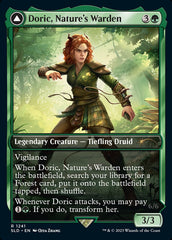 Doric, Nature's Warden // Doric, Owlbear Avenger [Secret Lair Drop Series] | Arkham Games and Comics