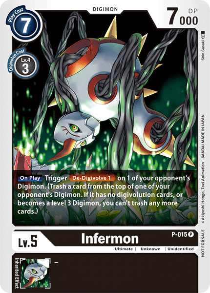 Infermon [P-015] [Promotional Cards] | Arkham Games and Comics